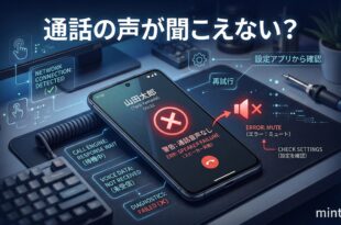 Androidの通話で声が聞こえない原因と対処法