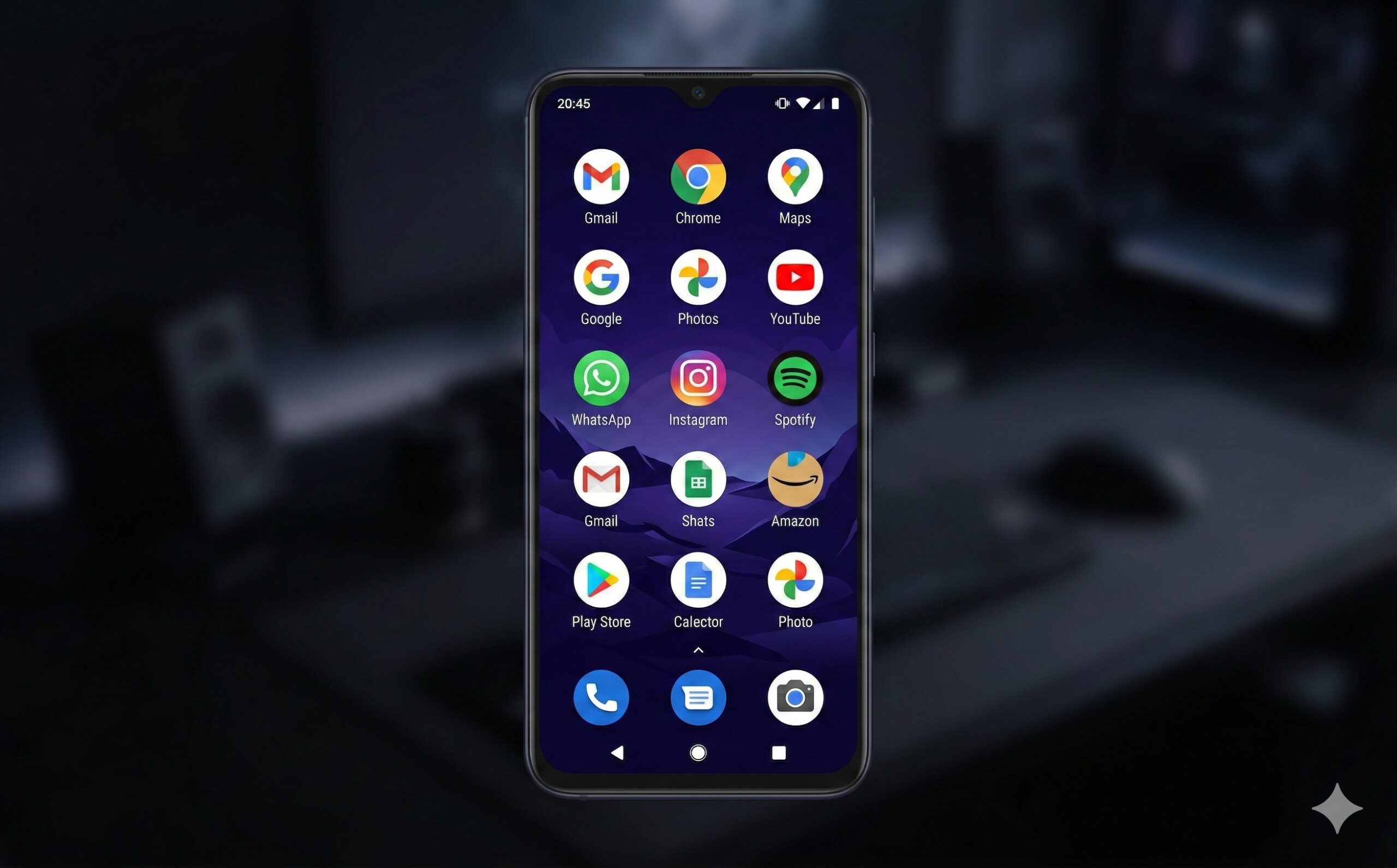 Android設定画面 アプリと通知のバッジ設定