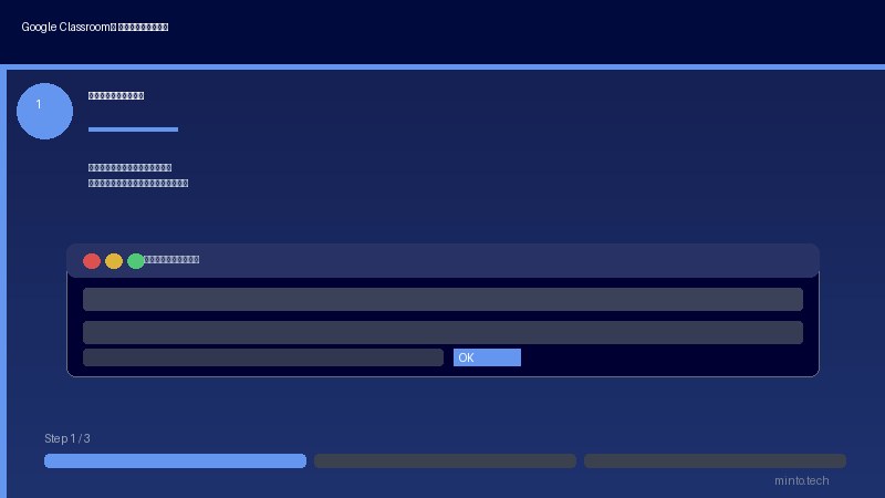 GoogleClassroom課題提出できない対処法1