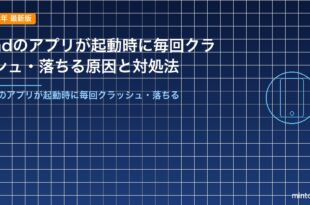 iPadのアプリが起動時に毎回クラッシュ・落ちる原因と対処法