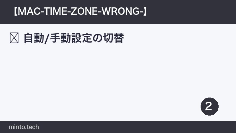 自動/手動設定の切替