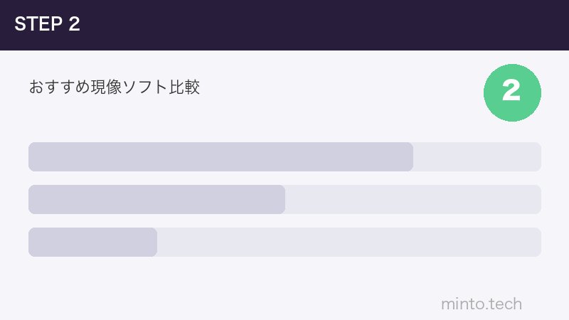おすすめ現像ソフト比較