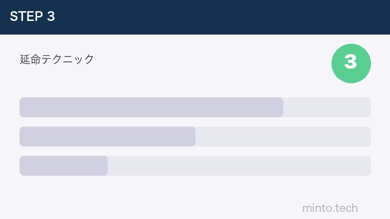 延命テクニック