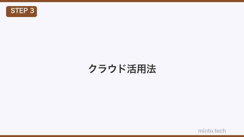 クラウド活用法