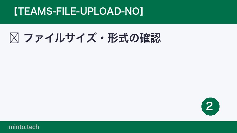 ファイルサイズ・形式の確認