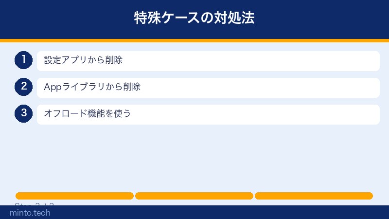 特殊ケースの対処法