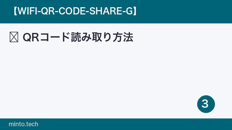 QRコード読み取り方法