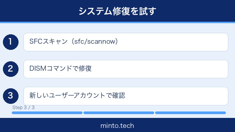 Windowsエクスプローラークラッシュ対処法3