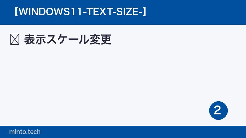 表示スケール変更