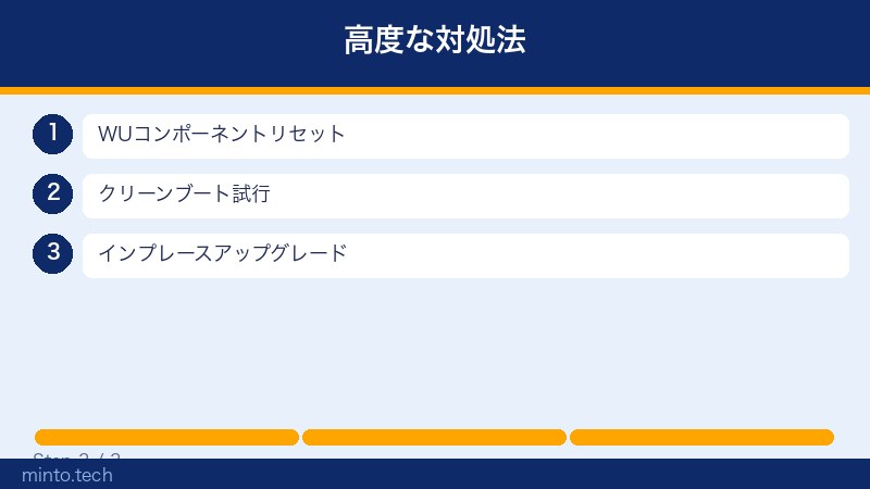 高度な対処法