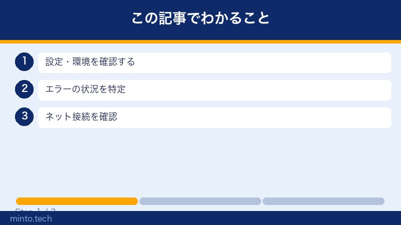 この記事でわかること