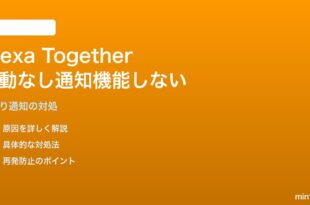 Alexa TogetherのInactivity Alert（活動なし通知）が機能しない対処法