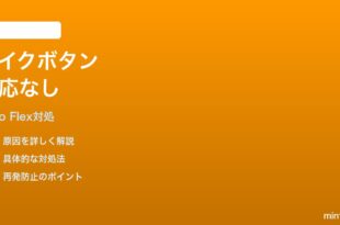 Echo Flexのルーチントリガーのマイクボタンが効かない時の対処法