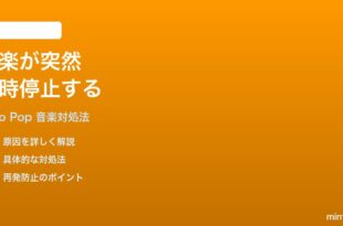Amazon Echo Popで音楽が突然一時停止する時の対処法