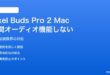 Pixel Buds Pro 2をMacに接続するとSpatial Audio（空間オーディオ）が機能しない対処法