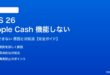 iOS 26のApple Cashが機能しない対処法