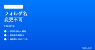 【2026年最新版】iPhoneファイルアプリでiCloudフォルダ名を変更できない時の対処法【完全ガイド】