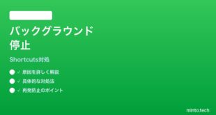 【2026年最新版】iPhoneショートカットがバックグラウンドで停止する時の対処法【完全ガイド】