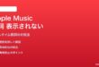 MacのApple Musicで歌詞が表示されない・歌詞機能が使えない対処法