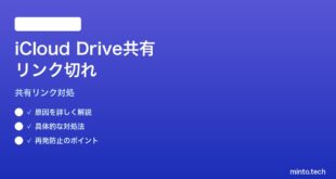 【2026年最新版】MacのiCloud Drive共有フォルダのリンクが切れる・「アクセス不可」エラーの対処法【完全ガイド】