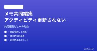 【2026年最新版】Macのメモアプリで共同編集者のアクティビティビューが更新されない対処法【完全ガイド】