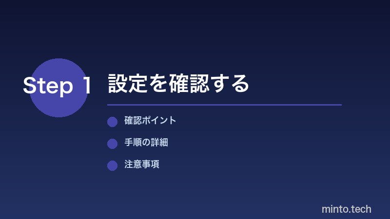 チャンネルのフォロー設定と通知種類の設定手順