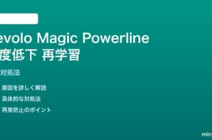 devolo Magic Powerlineの速度低下・ペアリング再学習の対処法