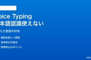 Windows 11のCopilot音声入力・Voice Typingで日本語認識が使えない対処法