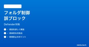【2026年最新版】Windows11 Defenderフォルダーアクセス制御が正規アプリをブロックする時の対処法【完全ガイド】
