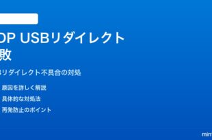 Windows 11のリモートデスクトップでUSBデバイスがリダイレクトされない対処法