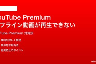 YouTubeプレミアムのオフライン動画が再生できない時の対処法