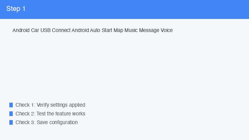 Android Car USB Connect Android Auto Start Map Music Message Voice