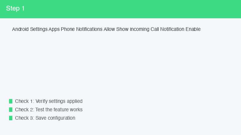 Android Settings Apps Phone Notifications Allow Show Incoming Call Notification