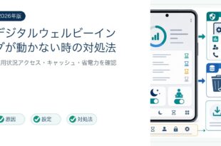 デジタルウェルビーイングが動かない時の対処法を整理した図解