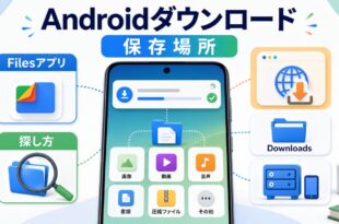 Androidのダウンロードファイル保存場所と探し方を整理した完成Image2アイキャッチ
