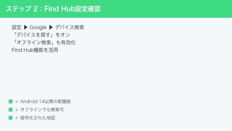 Android Settings Google Devices Find My Device Offline Search Find Hub Enable
