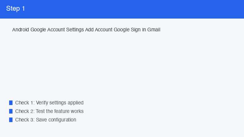 Android Google Account Settings Add Account Google Sign In Gmail