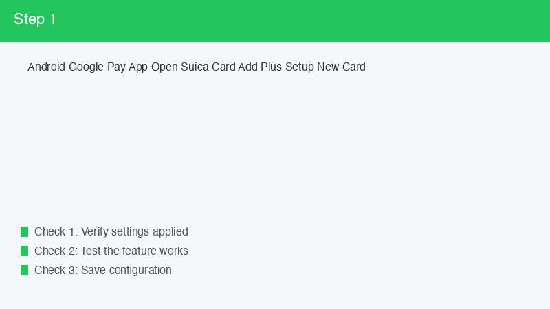 Android Google Pay App Open Suica Card Add Plus Setup New Card