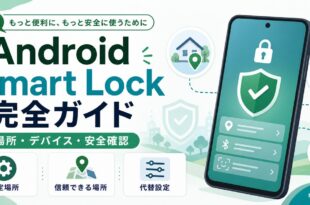 Android Smart Lockの設定場所や信頼できる場所や代替設定を整理した日本語アイキャッチ画像