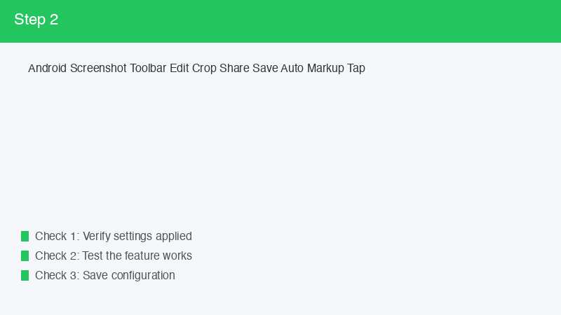 Android Screenshot Toolbar Edit Crop Share Save Auto Markup Tap