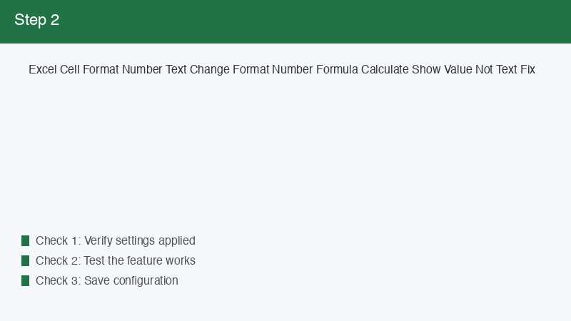 Excel Cell Format Number Text Change Format Number Formula Calculate Show Value 