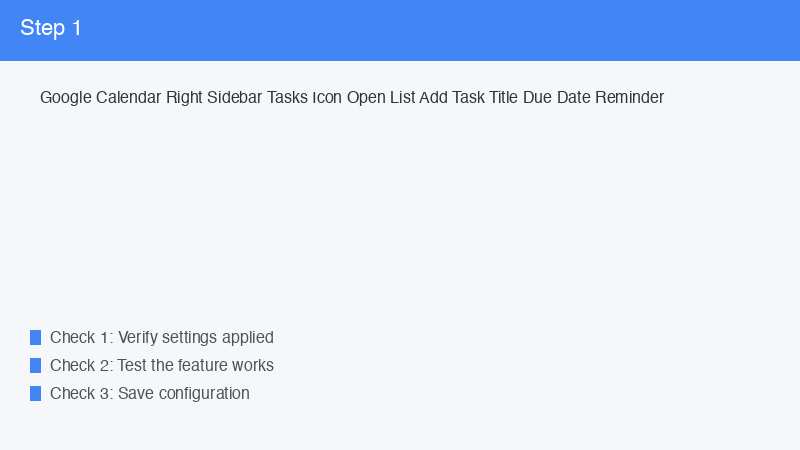 Google Calendar Right Sidebar Tasks Icon Open List Add Task Title Due Date Remin