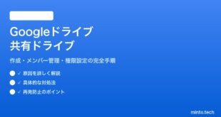 Googleドライブの共有ドライブの使い方
