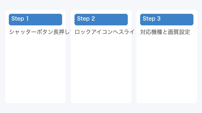 ロックアイコンへスライド