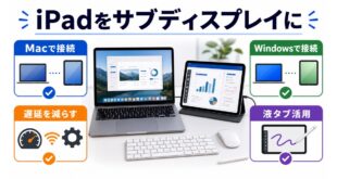 iPadをサブディスプレイとして使う方法｜Mac・Windowsへの接続設定完全ガイド【2026年版】
