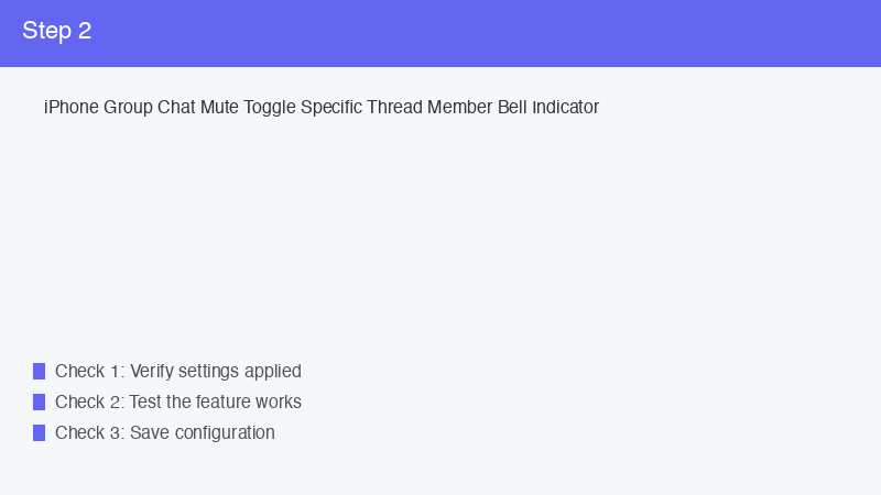 iPhone Group Chat Mute Toggle Specific Thread Member Bell Indicator