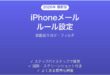 iPhoneメールのルール・フィルタ機能完全ガイド自動振り分け