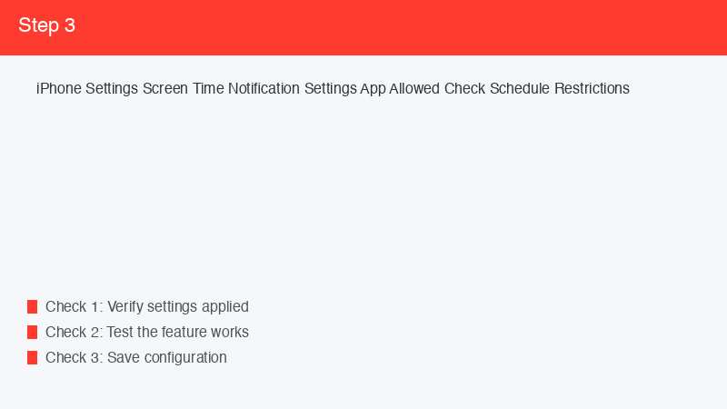 iPhone Settings Screen Time Notification Settings App Allowed Check Schedule Res