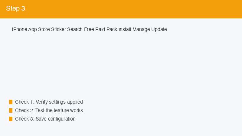 iPhone App Store Sticker Search Free Paid Pack Install Manage Update