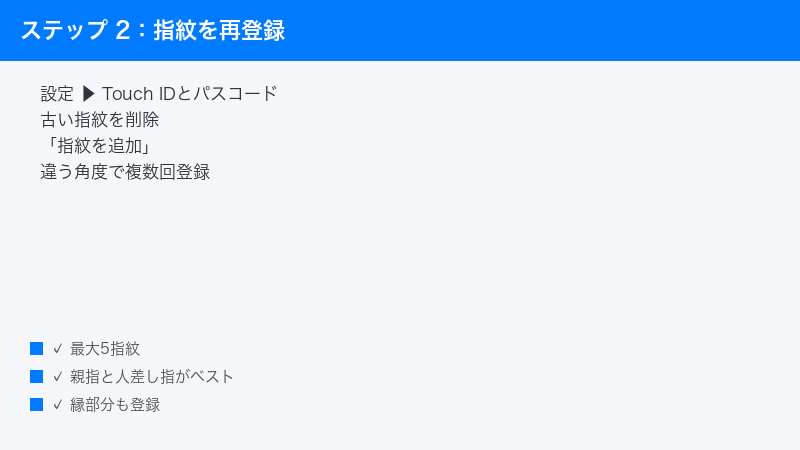 iPhone Settings Touch ID Passcode Delete Old Add Fingerprint Multi Angle